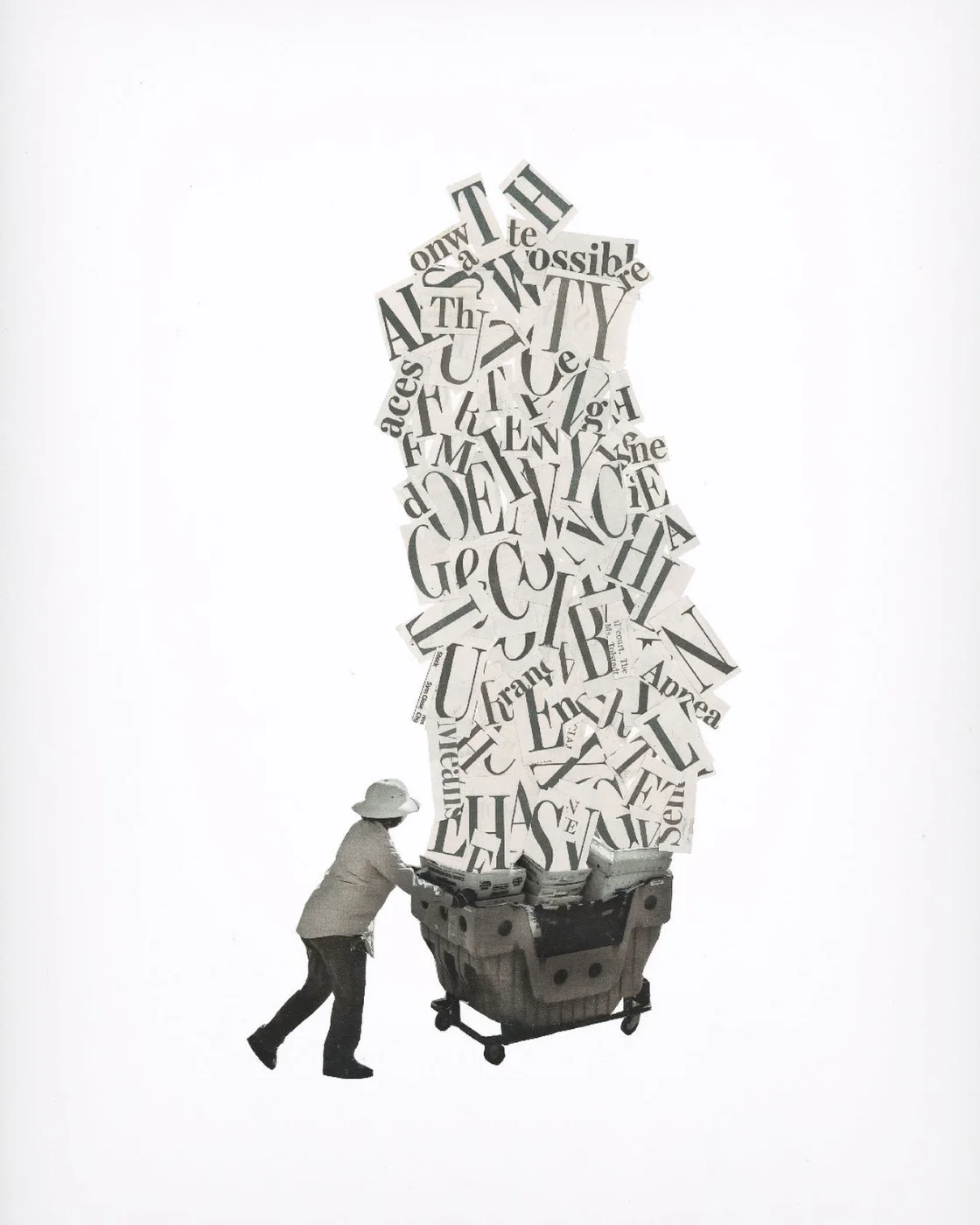 Letter Carrier by Richard Vergez