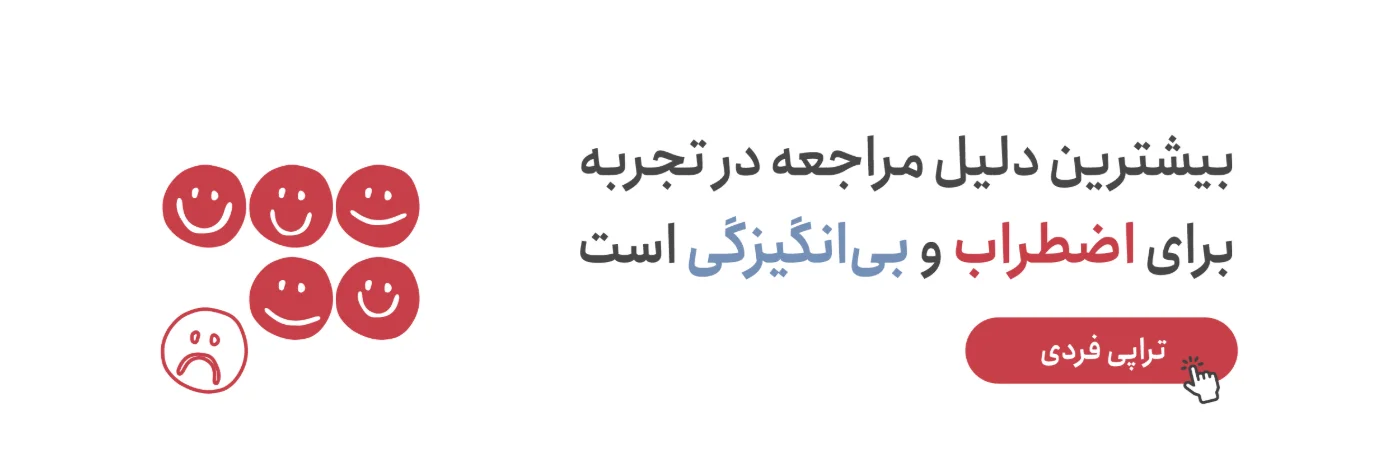 بیشترین دلیل مراجعه در تجربه اضطراب و بیانگیزگی است؛ درخواست تراپی فردی